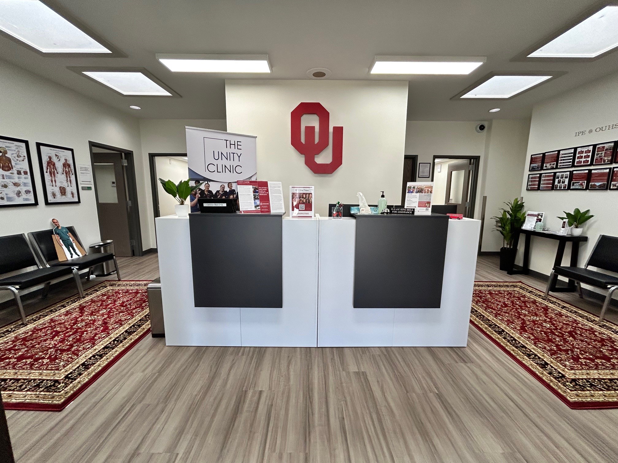 Front lobby reception area