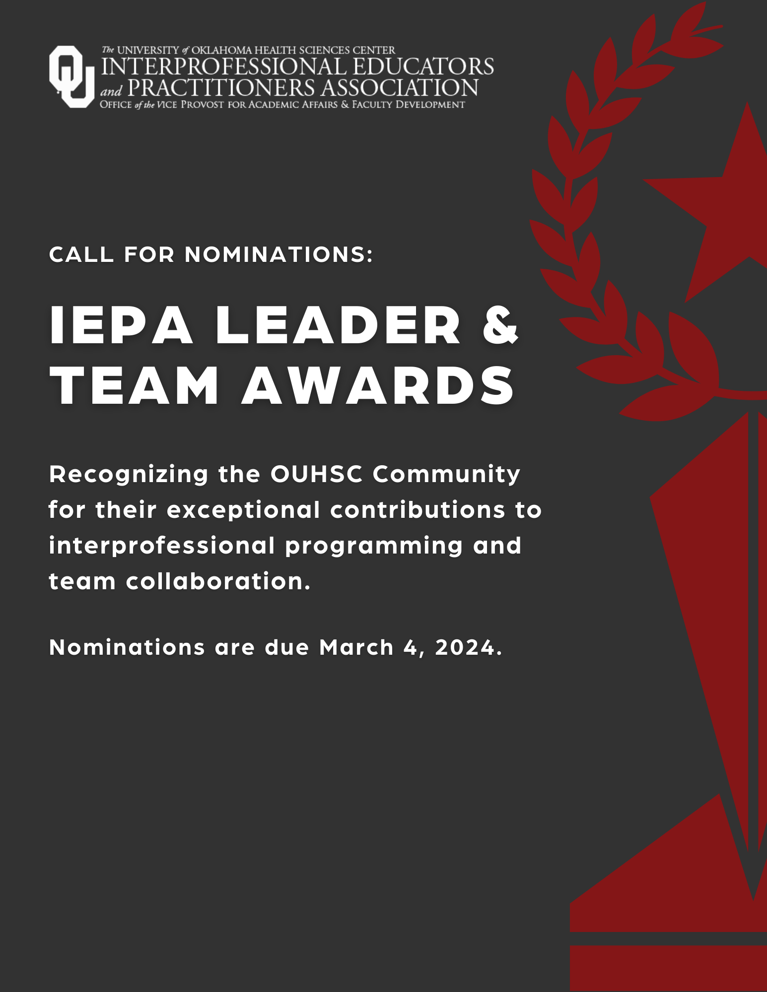 IPE Leader & Team Awards