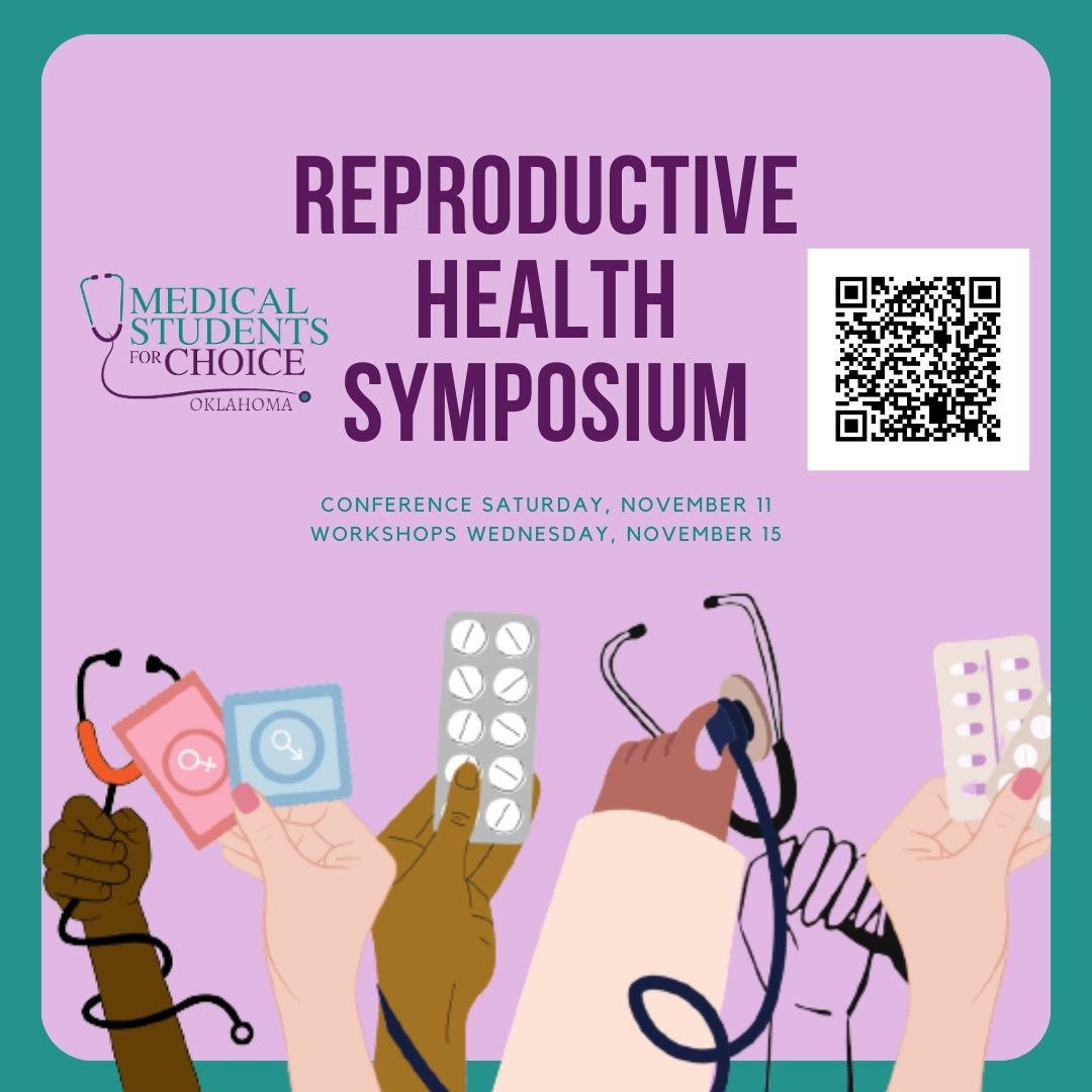 Flyer for the 2023 Reproductive Health Symposium on November 11, 2023.
