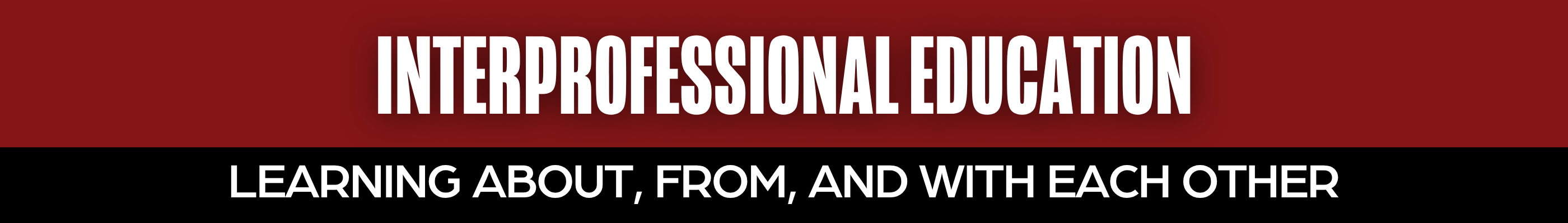 IPE Slogan learning about from and with each other